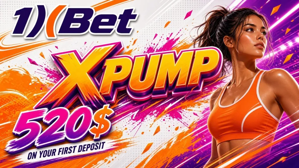 What does the 1XBET promo code 2026 XPUMP give new players?